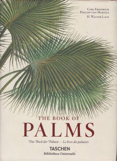 the book of palms das buch der palmen le livre de