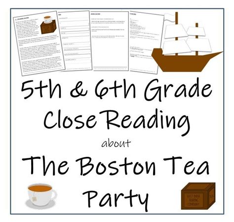 The Boston Tea Party Lesson Plan For Elementary Boston Tea Party Activity For Kids - Boston Tea Party Activity For Kids