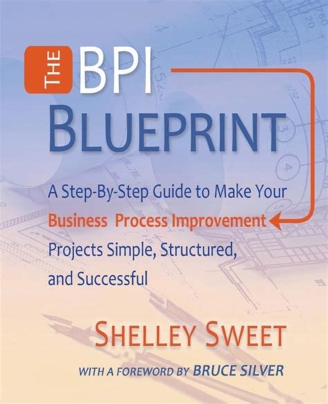The Bpi Blueprint A Step By Step Guide To Make Your Business Process Improvement Projects Simple Structured And Successful