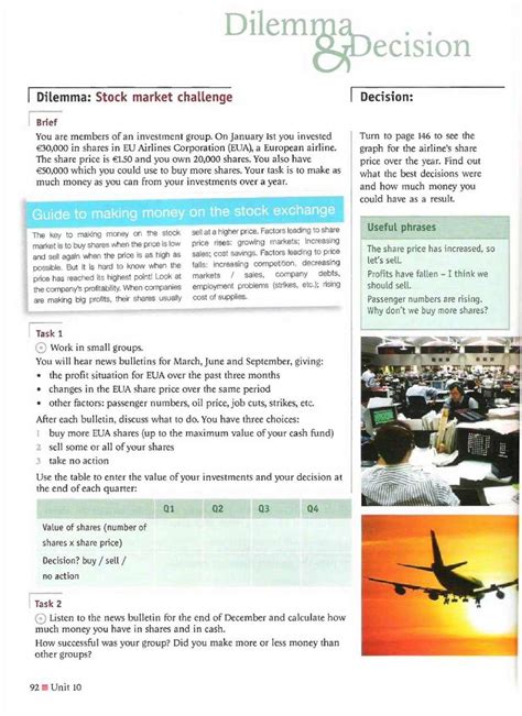The Business Pre Intermediate Unit 3 Operations