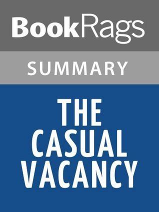 The Casual Vacancy Plot Summary