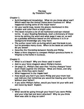 The Cay Reading Guide Terry House