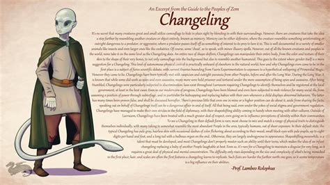 The Changeling Plot