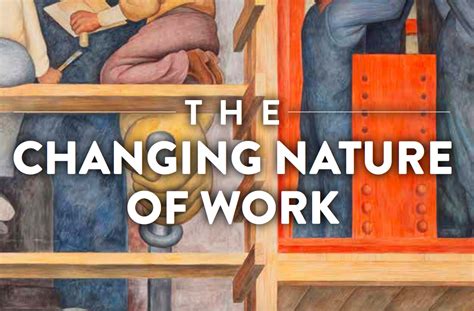 The Changing Nature Of Work Frontier Issues In Economic Thought