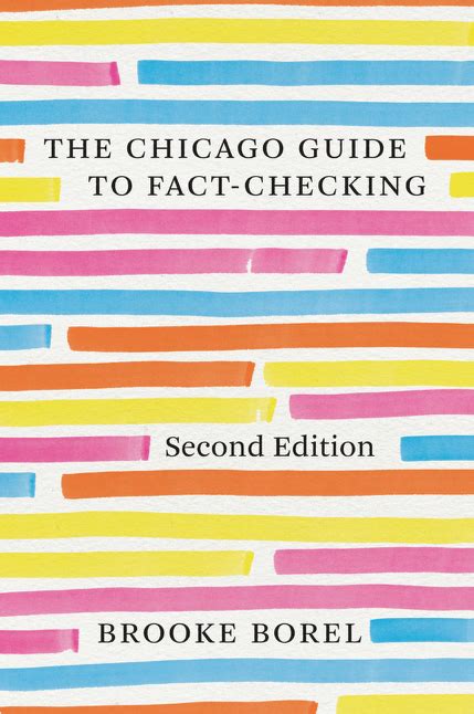 the chicago guide to fact checking chicago guides