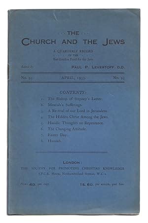 the church and the jews Book Download