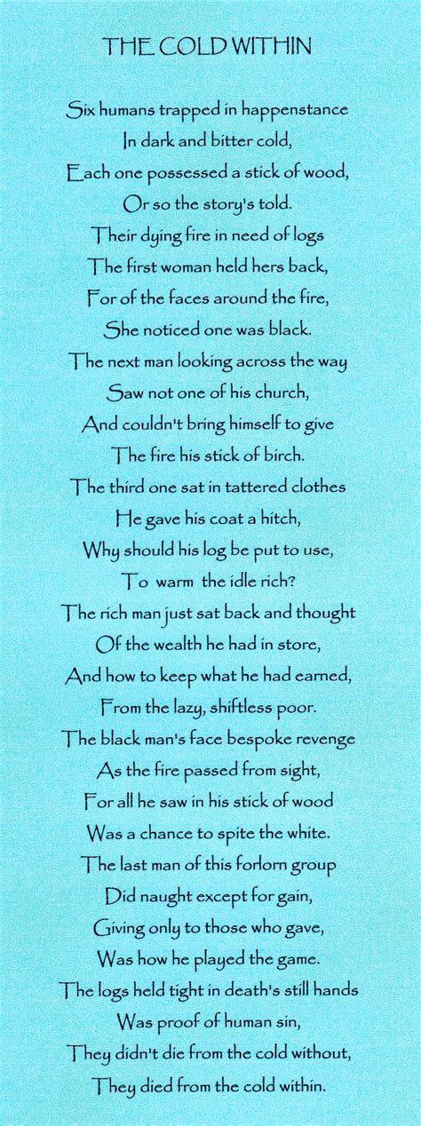 The Cold Within