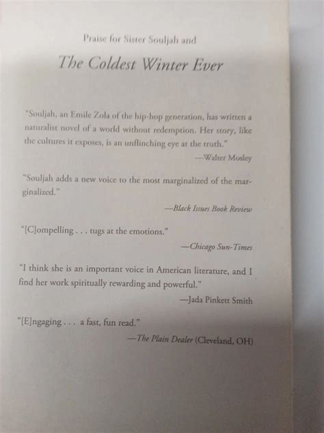 The Coldest Winter Ever Summary