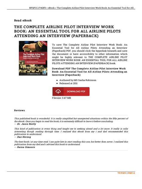 The Complete Airline Pilot Interview Workbook