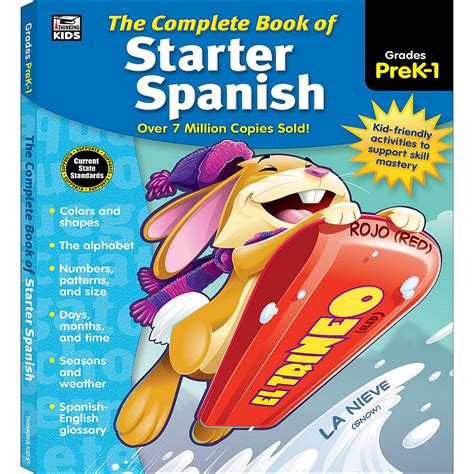 The Complete Book Of Starter Spanish Grades Preschool 1