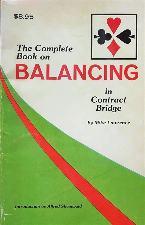 the complete book on balancing in contract bridge
