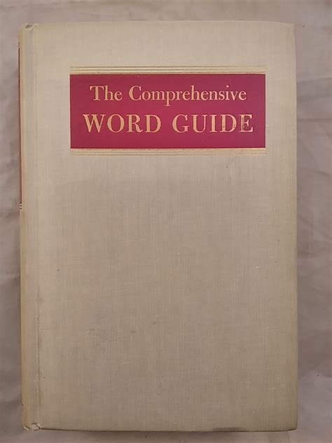 The Comprehensive Word Guide By Norman Lewis Sample Pdf