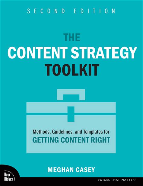 The Content Strategy Toolkit: Methods, Guidelines, And Templates For Getting Content Right ( Voices That Matter)