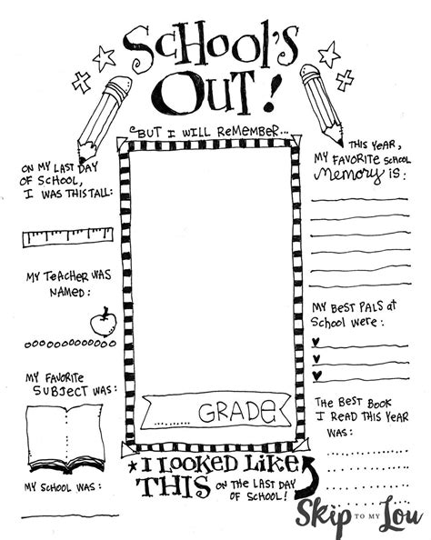 The Coolest Free Printable End Of School Coloring Last Day Of School Coloring Sheet - Last Day Of School Coloring Sheet