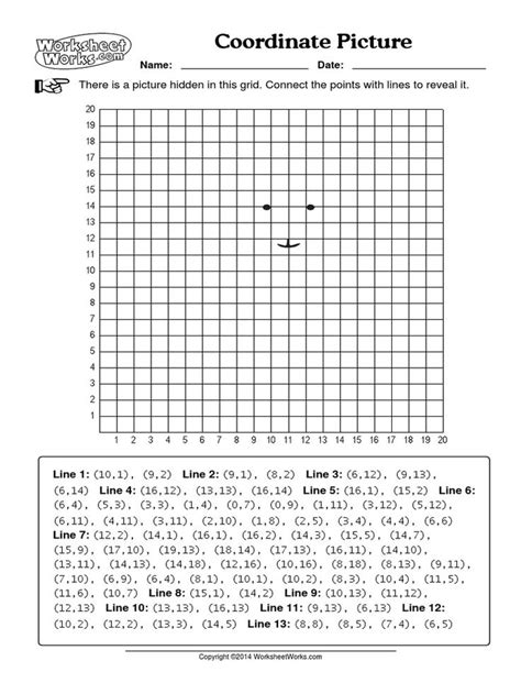 The Coordinate Plane Worksheet Answers   Free Coordinate Plane Worksheets Pdf Plot Points Amp - The Coordinate Plane Worksheet Answers