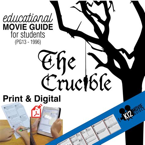 The Crucible Movie Worksheet 1996 Movie Guide Tpt The Crucible Movie Worksheet - The Crucible Movie Worksheet