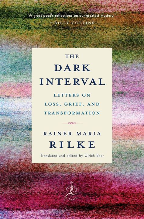 The Dark Interval Letters On Loss Grief And Transf