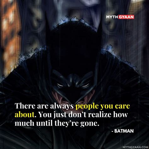 The Dark Knight Batman Quotes