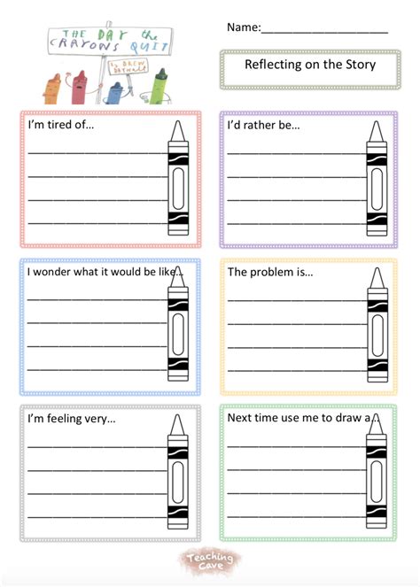 The Day The Crayons Quit Worksheet   The Day The Crayons Quit 8211 Bookpagez - The Day The Crayons Quit Worksheet