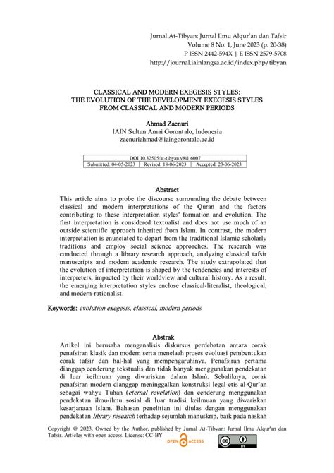 The Development Of Exegesis In Early Islam The Authenticity Of Muslim Literature From The Formative Period Routledge Studies In The Quran