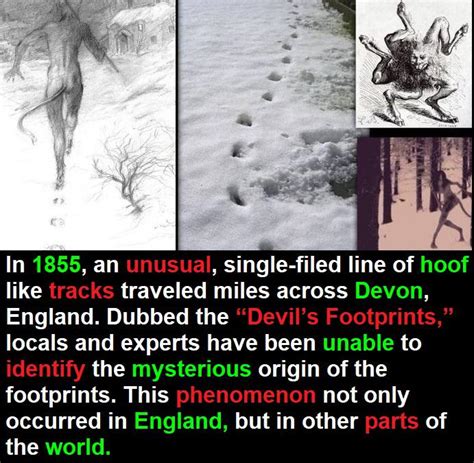 The Devil's Footprints