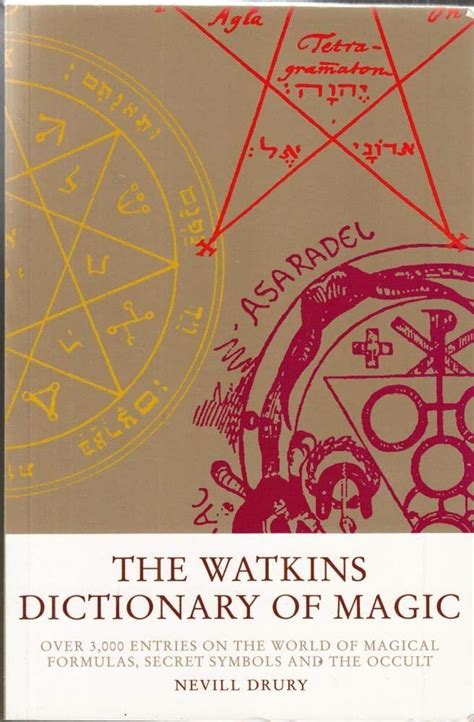 The Dictionary Of Magic And Mystery Rcmon