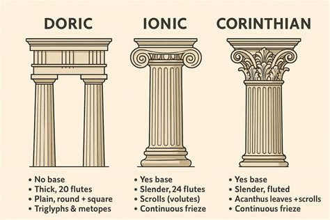 The Difference Between Doric