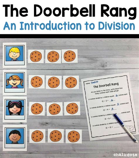 The Doorbell Rang Activities A Sharing Cookie Problem Cookies Math - Cookies Math