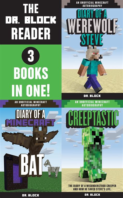 The Dr Block Reader Volume 1 3 Complete Unofficial Minecraft Diaries In One