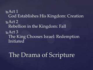 The Drama Of Scripture Pdf