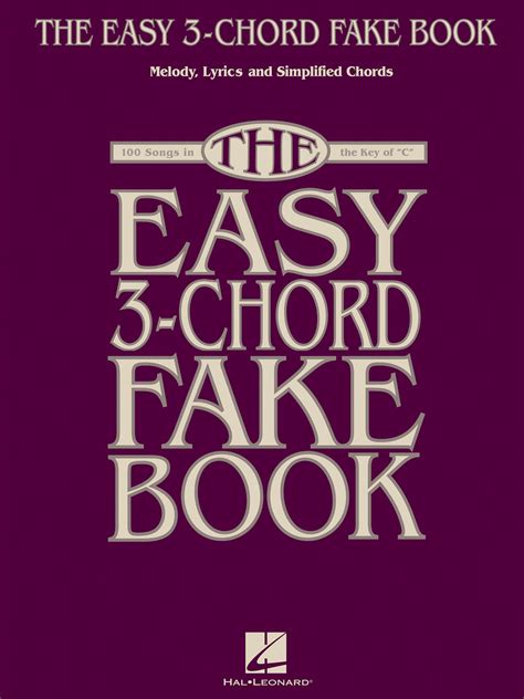 the easy classic rock fake book melody lyrics simplified chords in key of c fake books