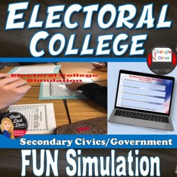 The Electoral College Simulation Activity Civics Print Printable Electoral College Map For Kids - Printable Electoral College Map For Kids