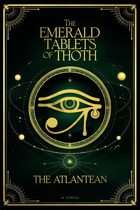 The Emerald Tablets Of Thoth Atlantean Maurice Doreal