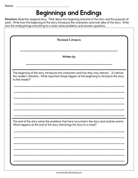  The End Of The Line Worksheet - The End Of The Line Worksheet