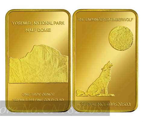 the endangered timber wolf gold bar