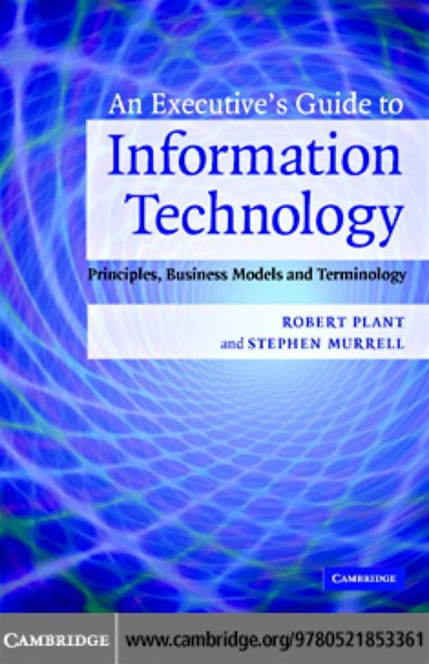 The Executives Guide To Information Technology
