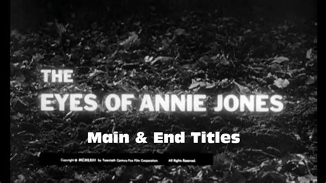 the eyes of annie jones - YouTube