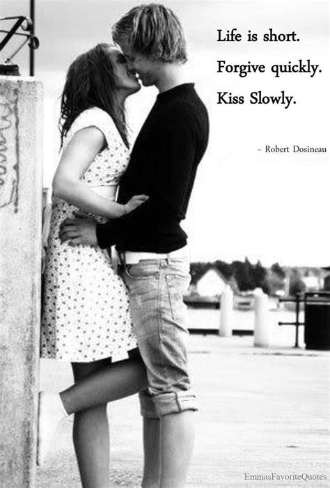 the feeling of kissing someone you love quotes