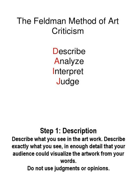 The Feldman Method