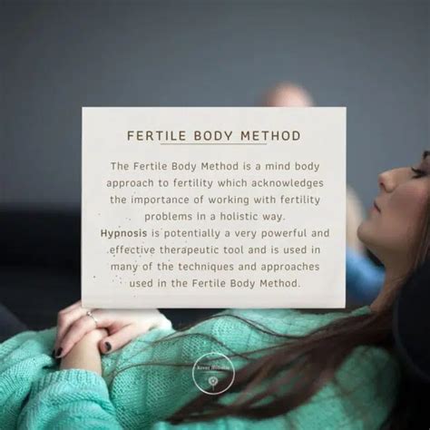 The Fertile Body Method A Practitioners Manual The Applications Of Hypnosis And Other Mind Body Approaches For Fertility