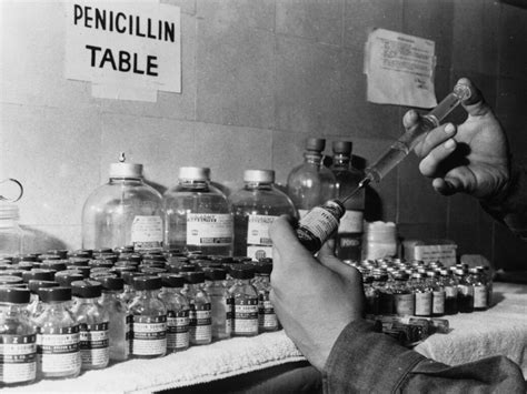The First Antibiotic