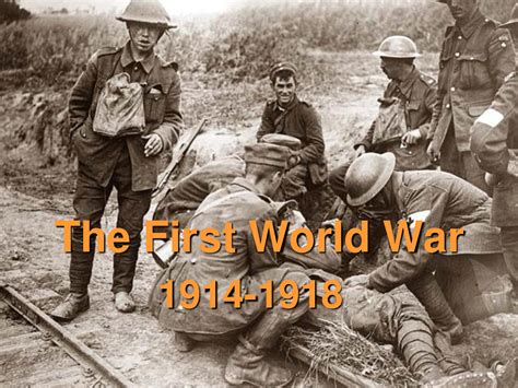 The First World War A Brief History With Documents