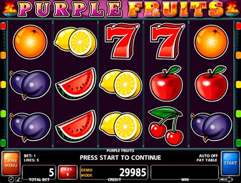 the fruit slot Online Casino spielen in Deutschland