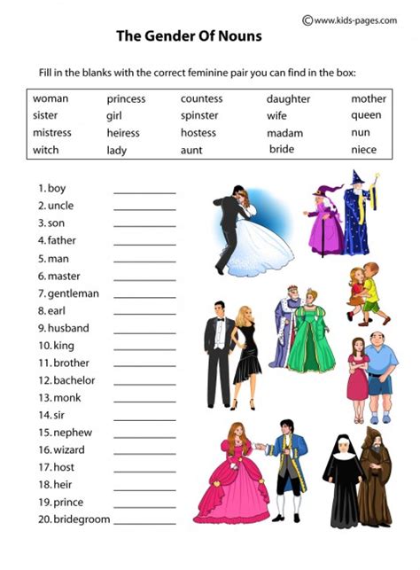 The Gender Of Nouns Pyramid Worksheet Answer Key Aufbau Diagram Worksheet - Aufbau Diagram Worksheet