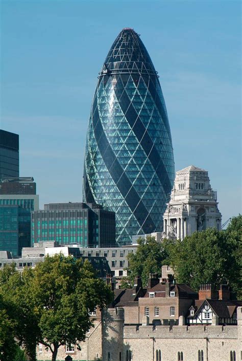 The Gherkin Skyscraper