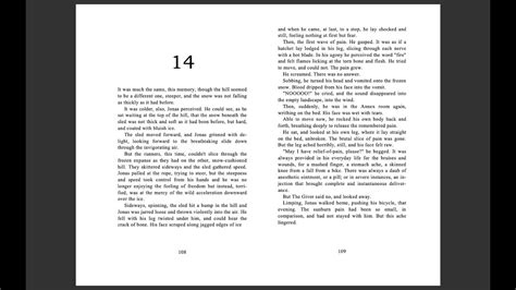 The Giver Chapter 14 Summary