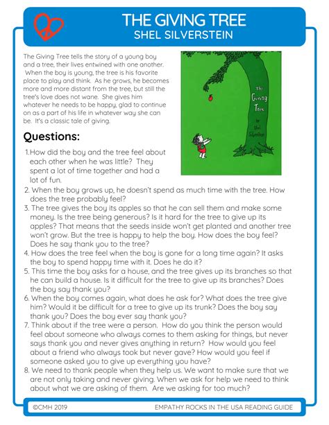 The Giving Tree Pdf