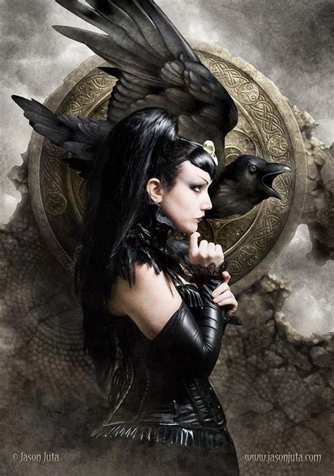 The goddess raven