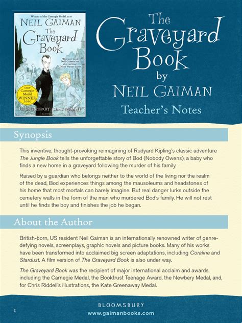 The Graveyard Book Notes