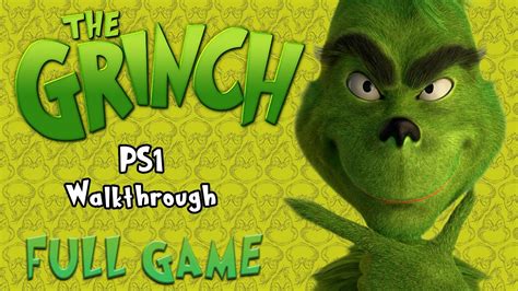 The Grinch Ps1 Walkthrough